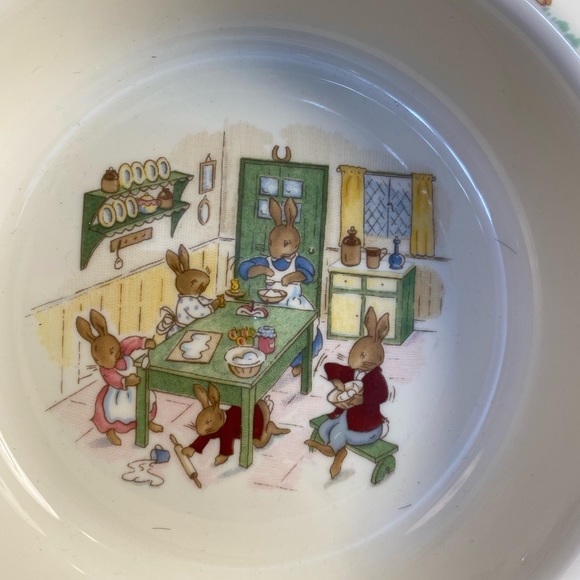 Bunnykins set. Two different cups and bowl. - Picture 4 of 14